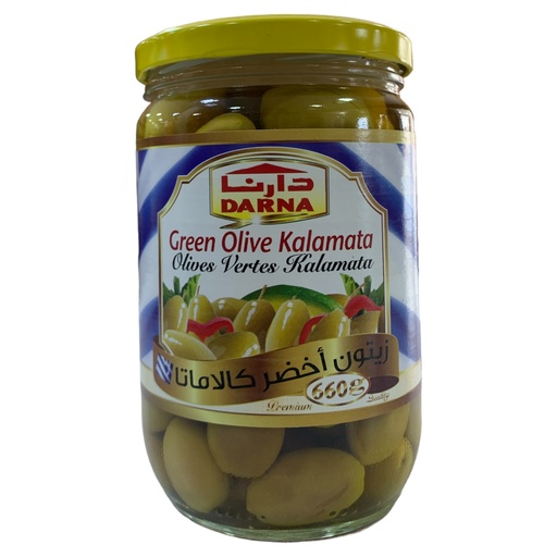 ACEITUNA KALAMATA VERDE DARNA 660GR