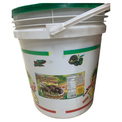 [K86] ACEITUNAS NEGRAS LIBANESAS AL DAYA X KG
