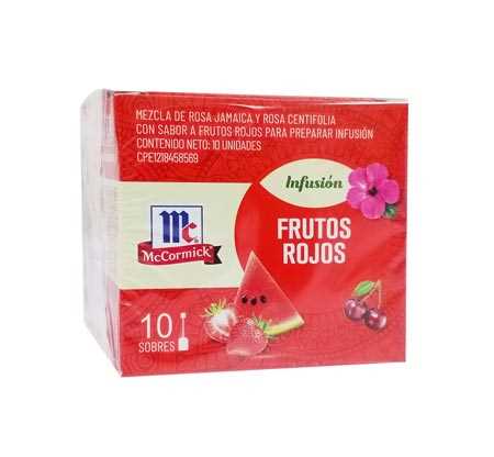 [K1161] INF. DE FRUTOS ROJOS 10 SOB