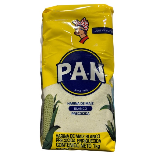 [K1333] HARINA PAN LIBRE DE GLUTEN 1KG