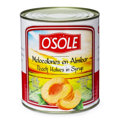 [K1551] MELOCOTON EN ALMIBAR OSOLE 830 GR