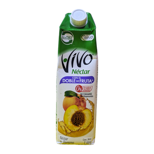 NECTAR DE DURAZNO S/A VIVO 1LT