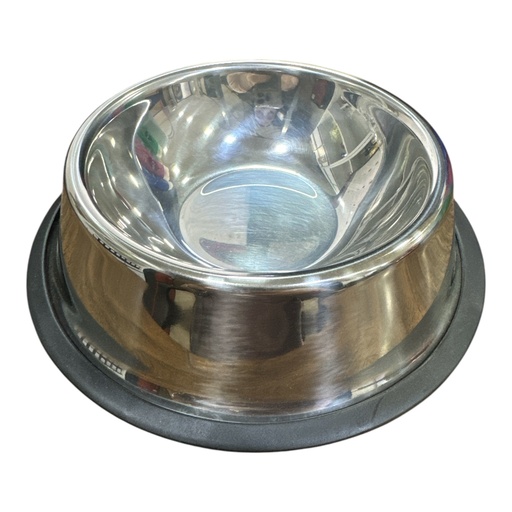 [K0453] PLATO P/MASCOTA METALICO PEQUEÑO PUPPY CO