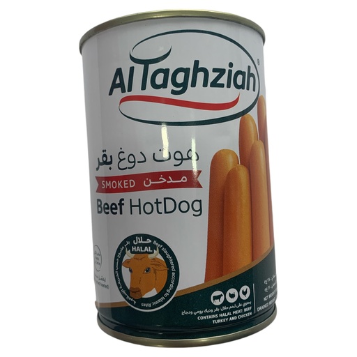 [K2030] SALCHICHA EN LATA (HOT DOG) POLLO Y CARNE 210GR