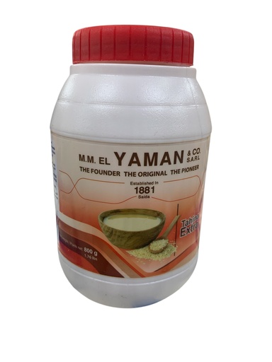 [K2280] TAHINA CREMA DE AJONJOLI EL YAMAN 800GR