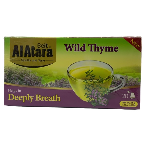 [K0522] TE ALATARA WILD THYME 20 SOBRES