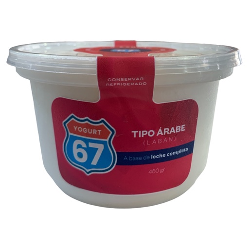 [K2490] YOGURT GRIEGO TIPO ARABE 67 450GR 16oz