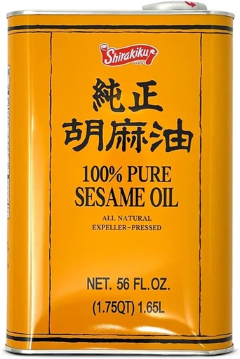 [K0258] ACEITE DE AJONJOLI - SHIRAKIKU 1.65L