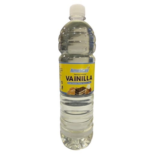 [K0182] VAINILLA AMERICAS SIN COLOR 1 LT