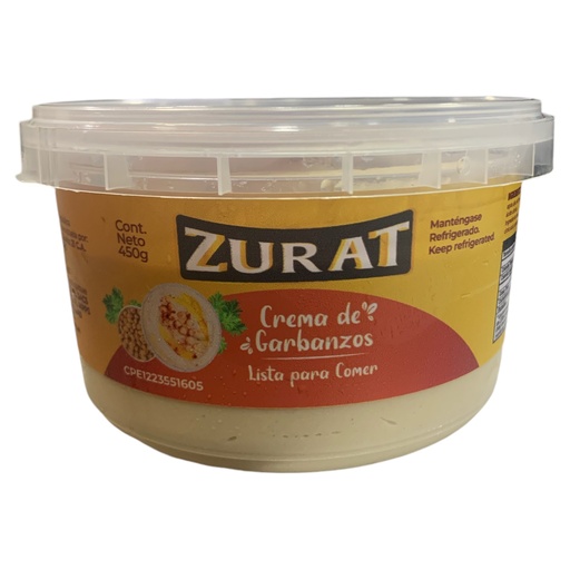 [K0288] CREMA DE GARBANZO 450GR
