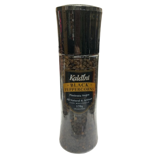 [K0430] PIMIENTA NEGRA KALDINI 170GR
