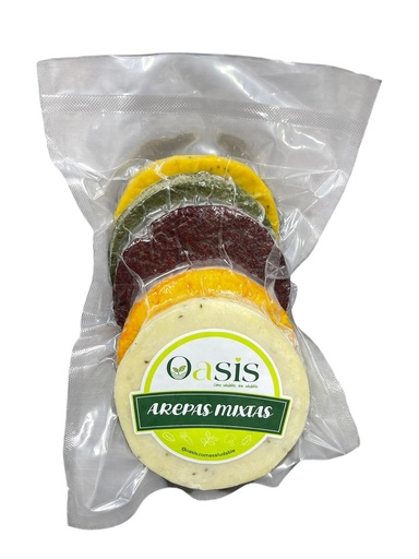 [K0584] AREPAS MIXTAS PAQUETE DE 5UND OASIS