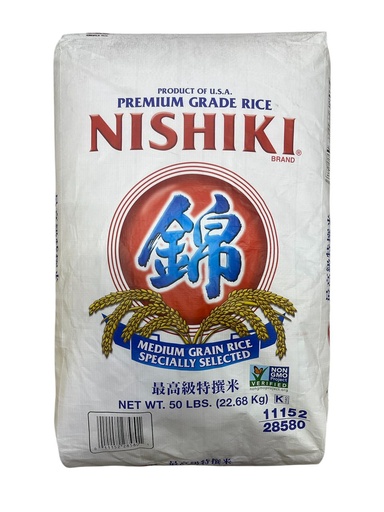 [K0950] ARROZ BLANCO PARA SUSHI NISHIKI X KG