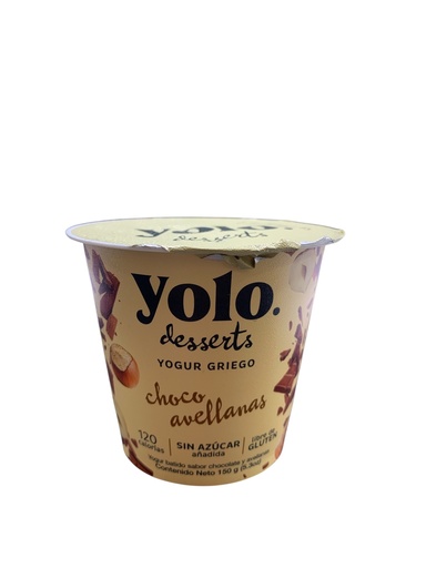 [K0680] YOGURT GRIEGO BATIDO CHOCO AVELLANAS YOLO 150GR