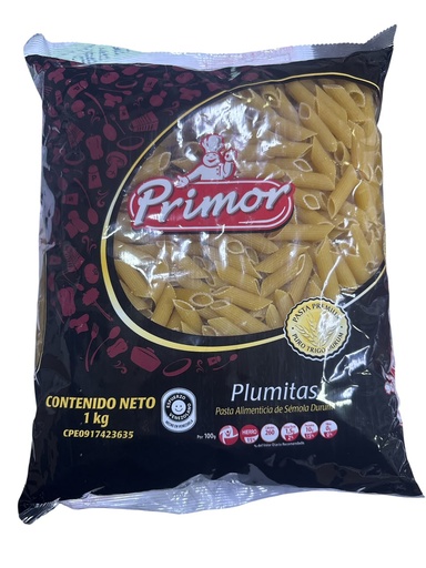 [K081018] PASTA CORTA PLUMITAS PRIMOR 1KG