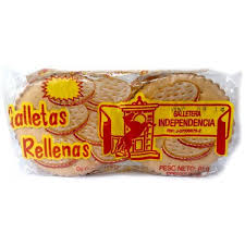 GALLETAS RELLENAS PEGADAS X UND