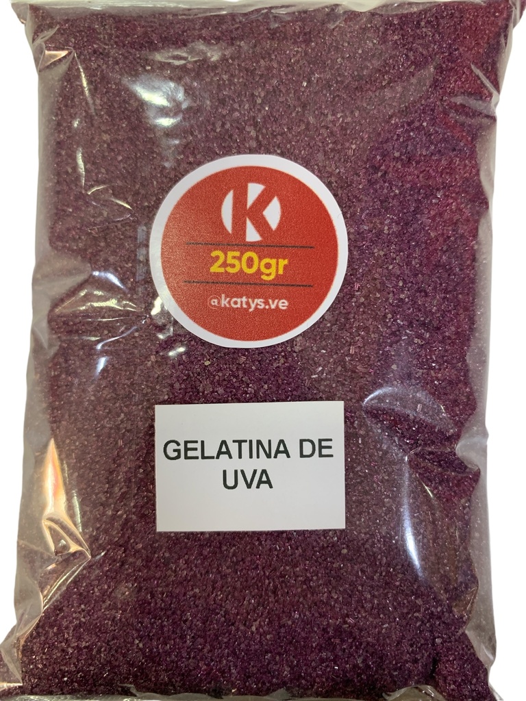 GELATINA DE UVA X KG