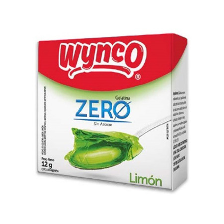 GELATINA WYNCO LIMON 12 GR