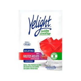 GELATINA YELIGHT DE FRUTOS ROJOS 12GR