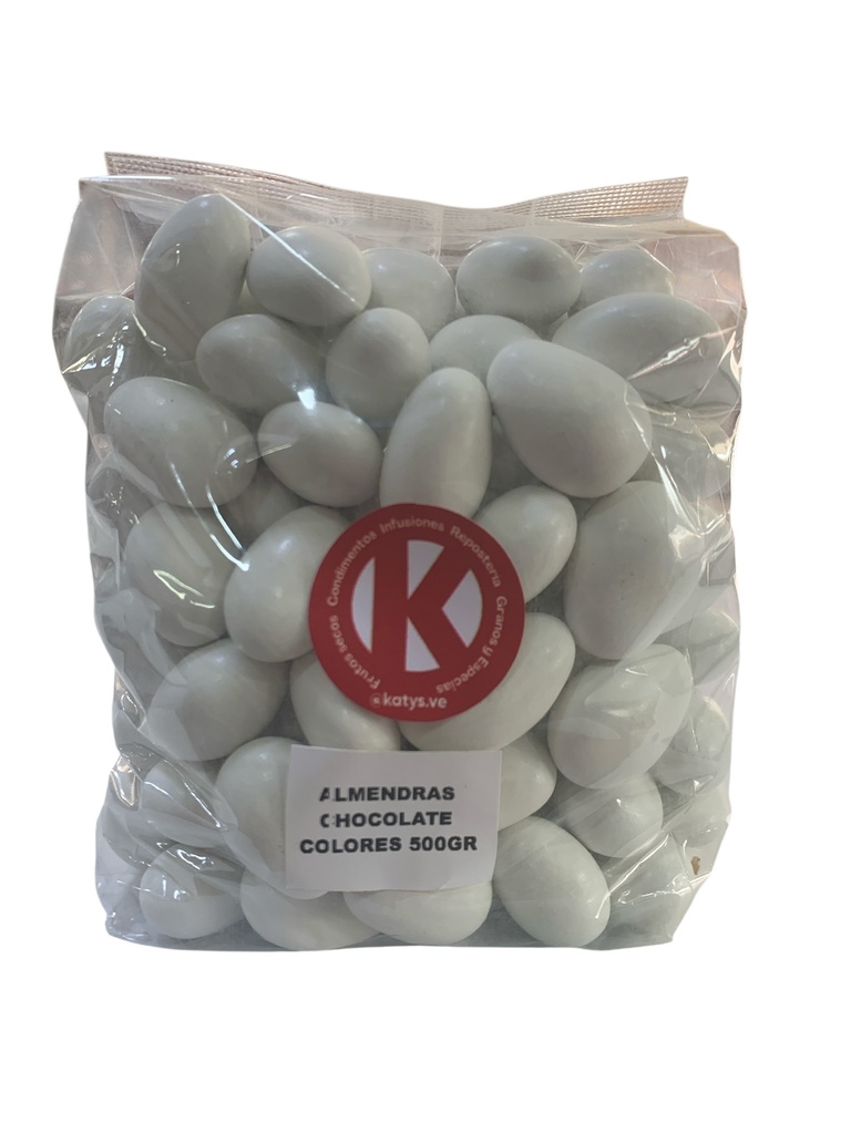 ALMENDRAS BLANCAS CUBIERTAS CON CHOCOLATE LA MARCONA X KG