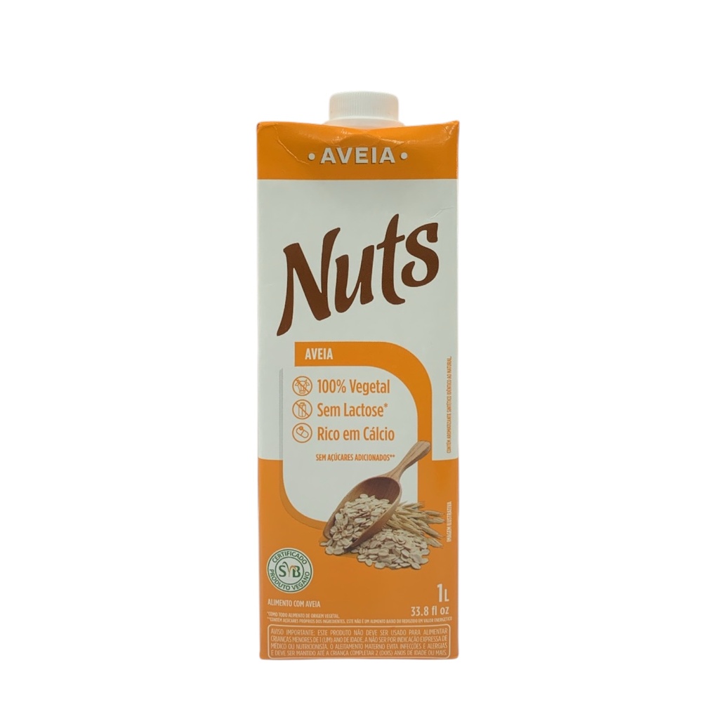 LECHE DE AVENA NUTS 1LT
