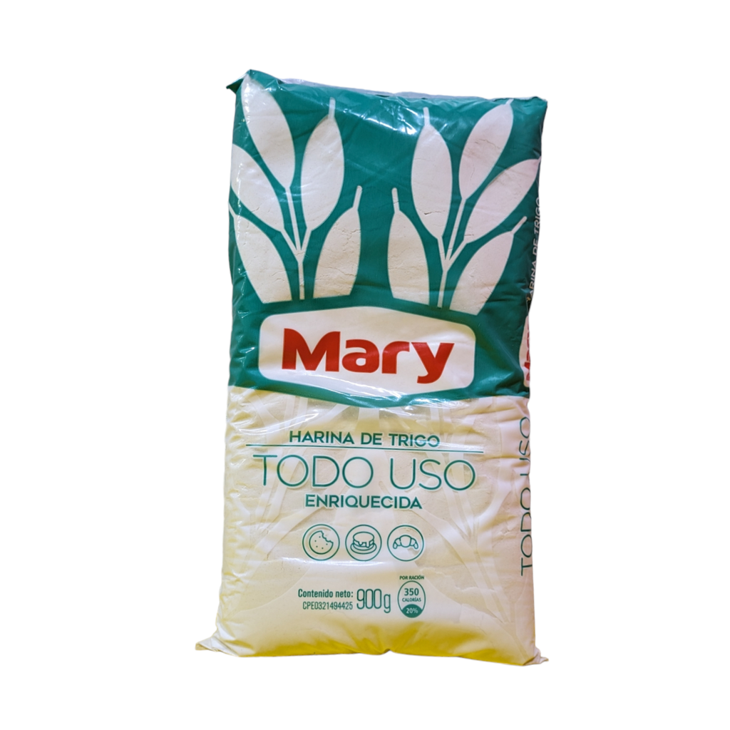 HARINA DE TRIGO MARY TODO USO 900 GR