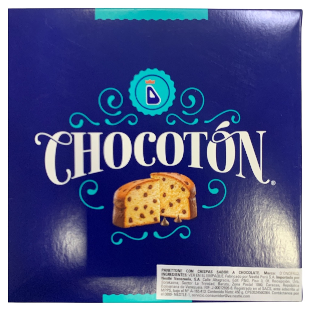 PANETON CHOCOTON DONOFRIO 450GR