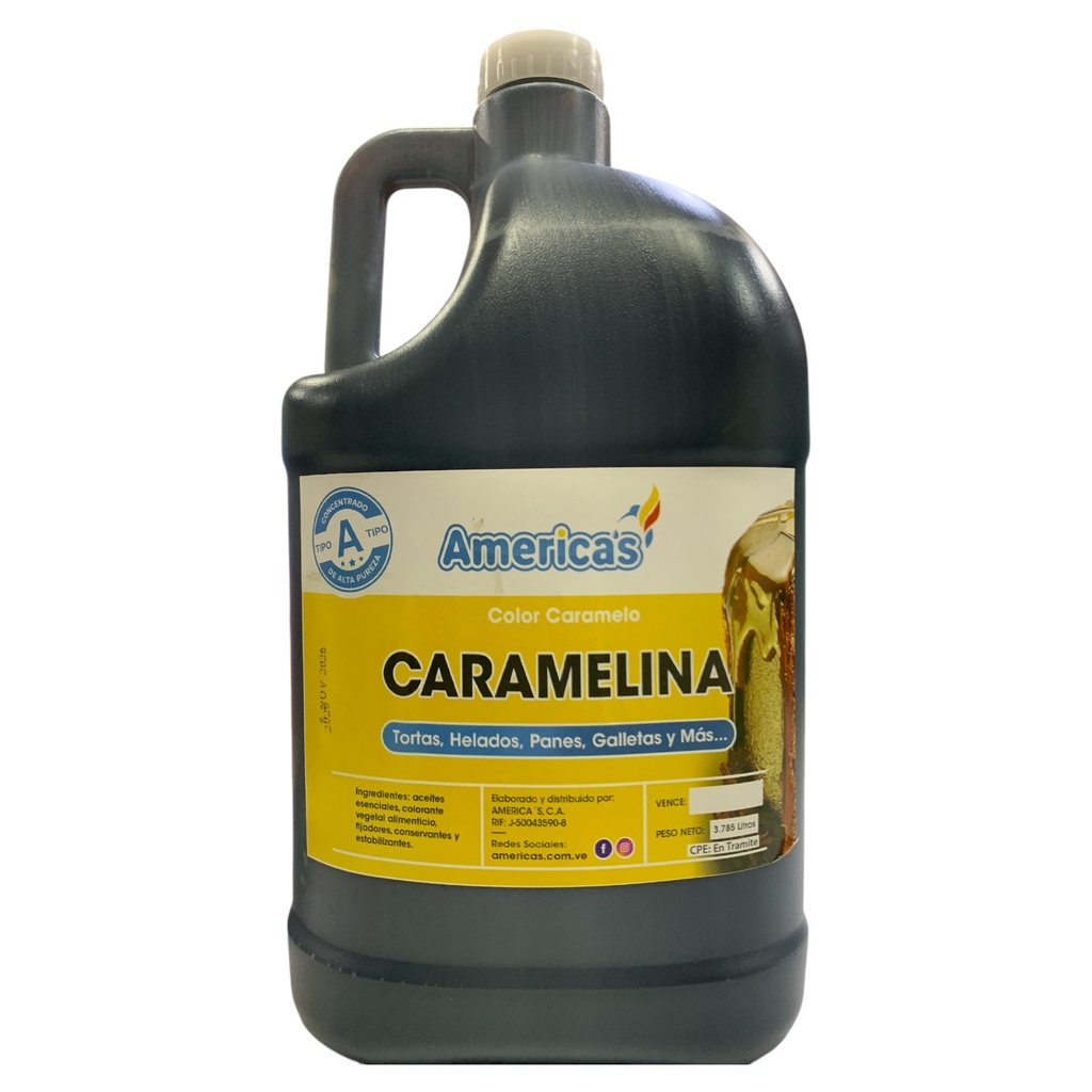 CARAMELINA AMERICAS 3.785 LT