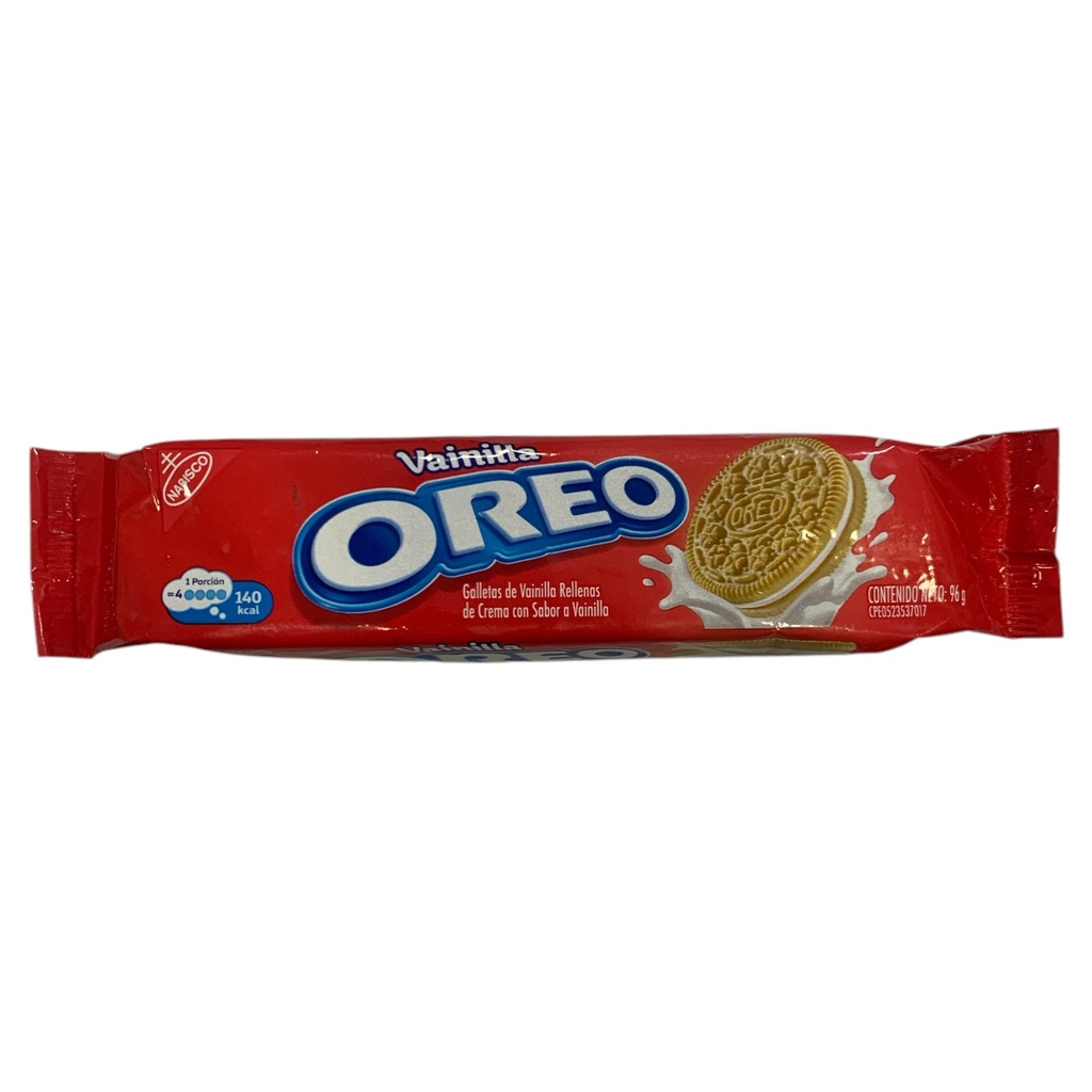OREO VAINILLA TUBO 96GR