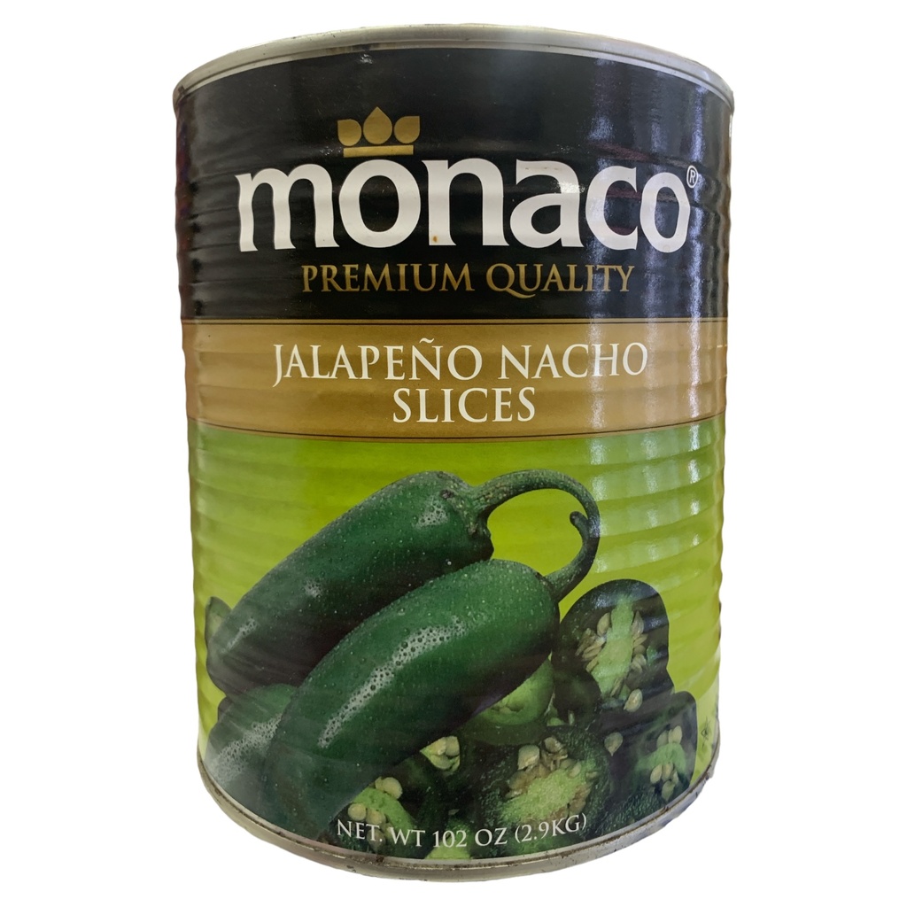 JALAPEÑO NACHO SLICES MONACO 2.9KG