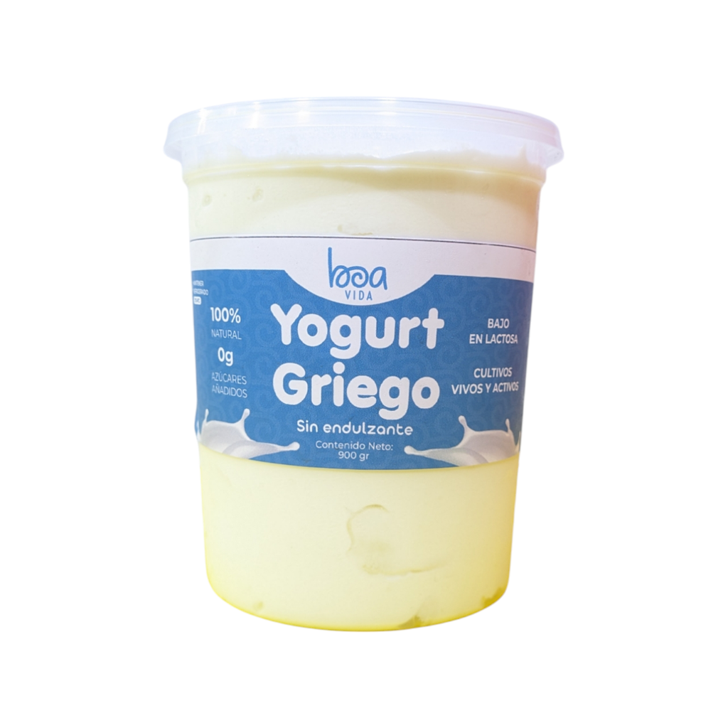 YOGURT GRIEGO SIN EDULZANTE 900GR BOA VIDA