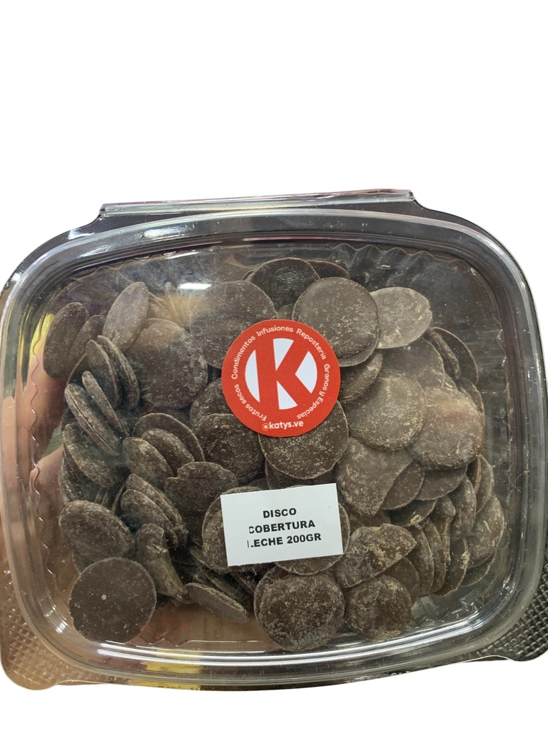 DISCOS DE COBERTURA CON LECHE LA MARCONA X KG