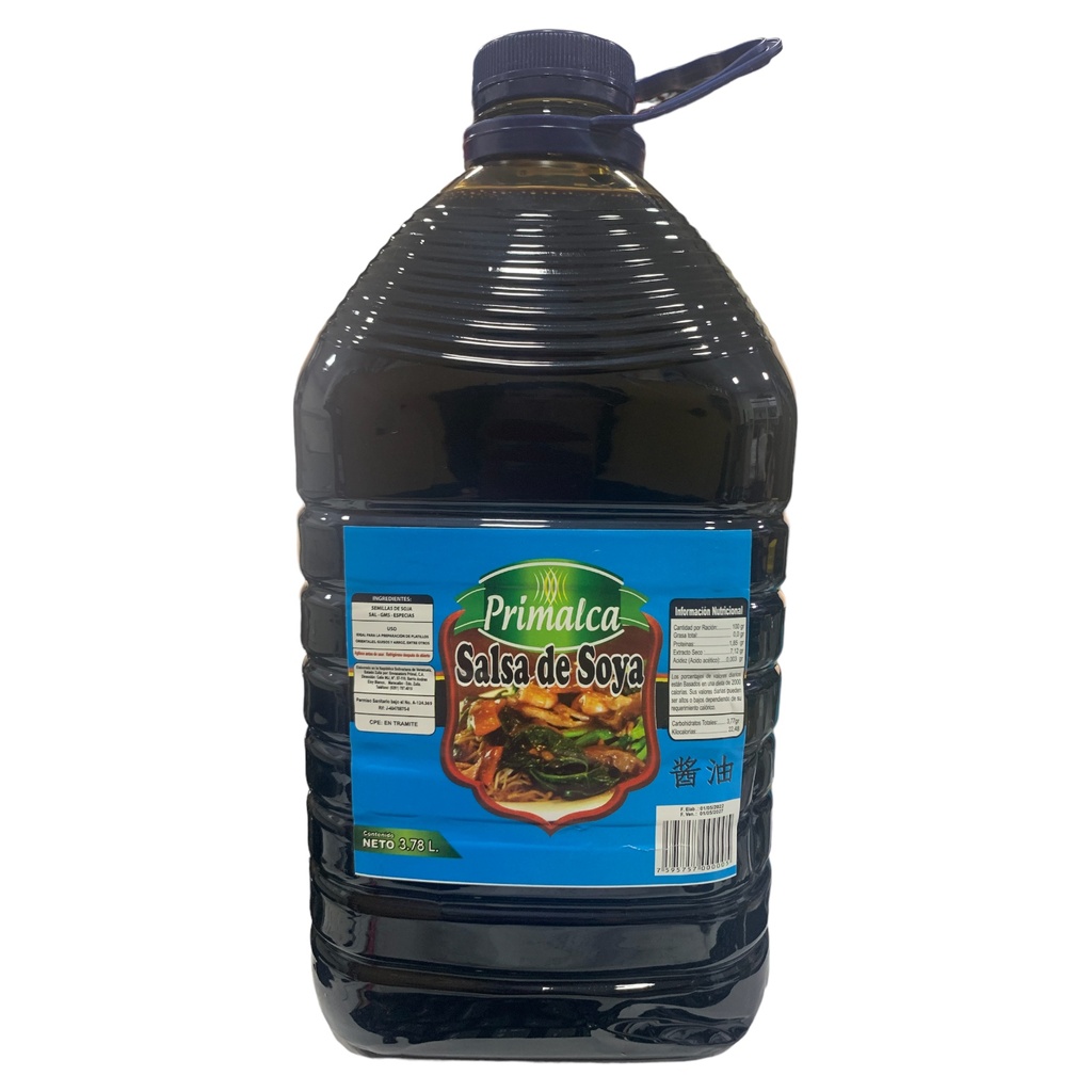 SALSA DE SOYA GALON 3.78 LT (PRIMALCA)