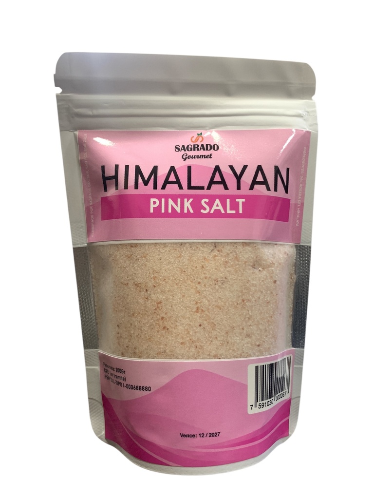 SAL HIMALAYAN PINK SALT 200GR (SAGRADO)