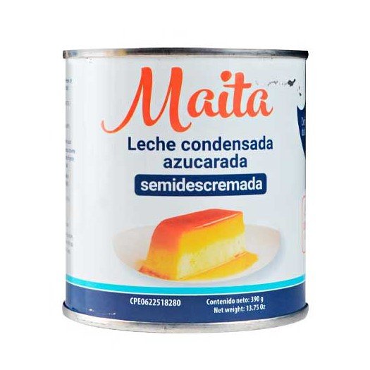 LECHE CONDENSADA MAITA 390 GR