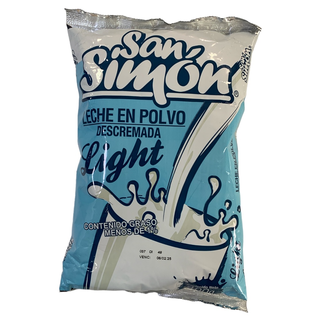 LECHE EN POLVO DESCREMADA SAN SIMON 400 GR