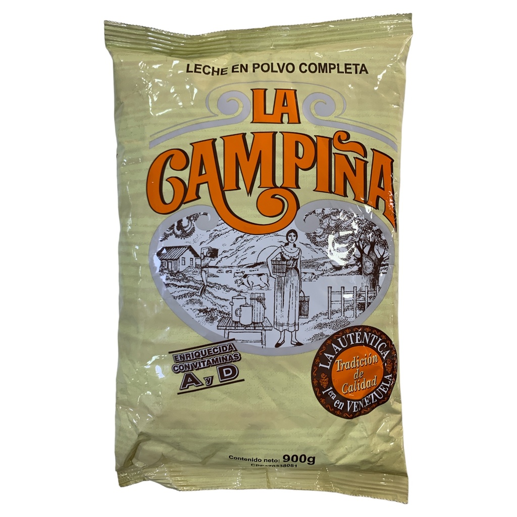 LECHE EN POLVO LA CAMPIÑA COMPLETA 900GR