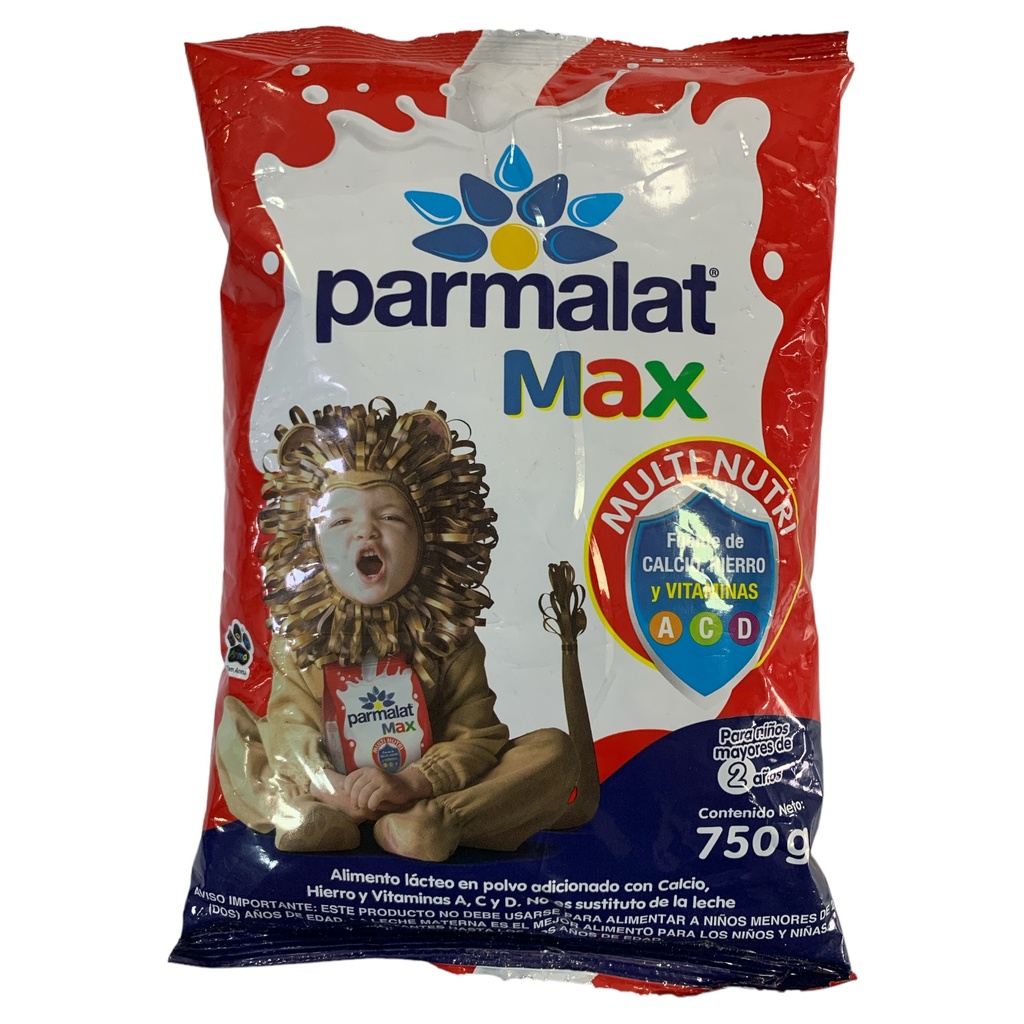 LECHE EN POLVO PARMALAT MAX 750 GR