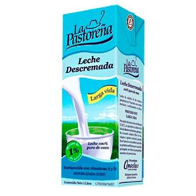 LECHE LIQUIDA DESCREMADA LA PASTOREÑA 1LT