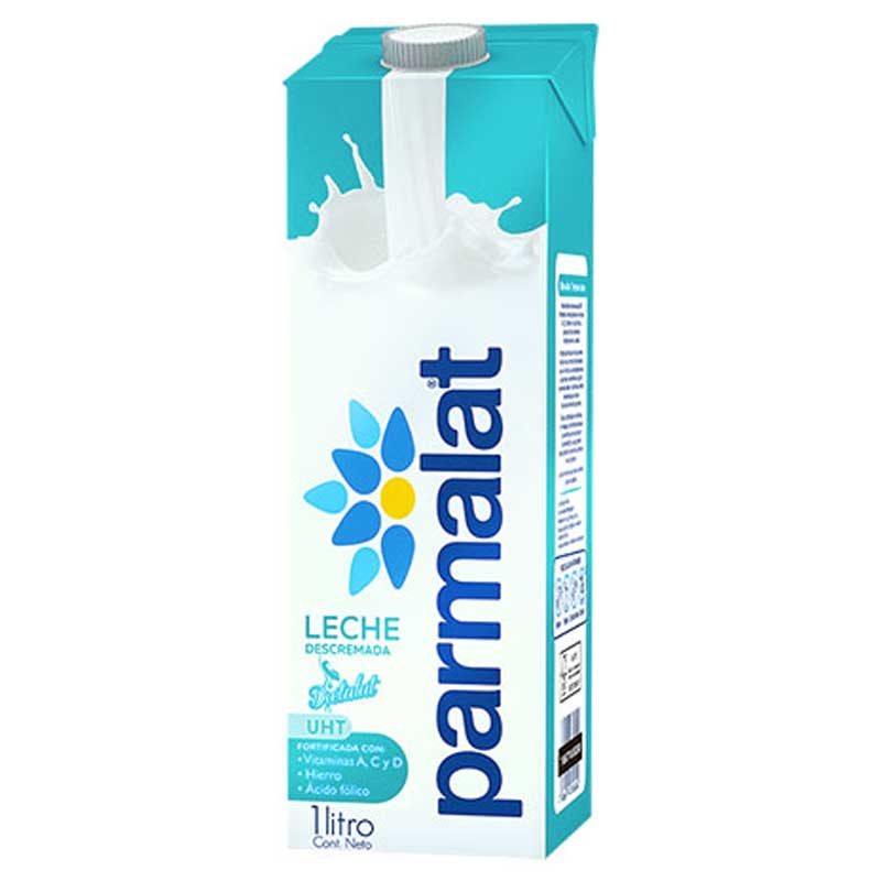 LECHE LIQUIDA PARMALAT DESCREMADA 1L