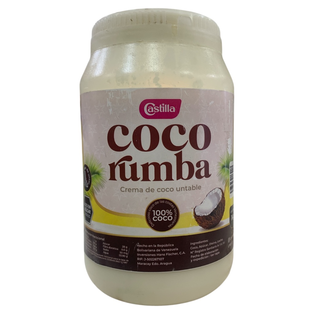 CREMA DE COCO-COCO RUMBA CASTILLA 1KG