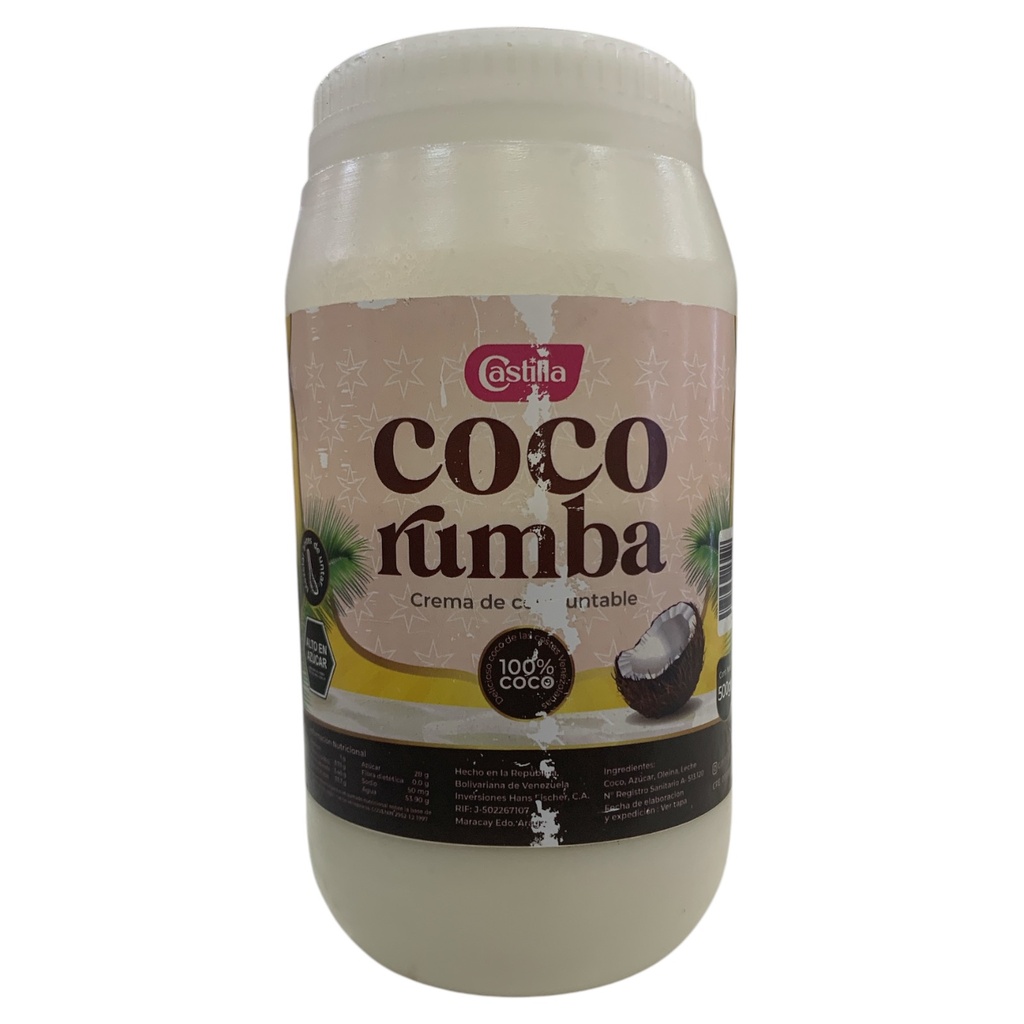 CREMA DE COCO-COCO RUMBA CASTILLA 500GR