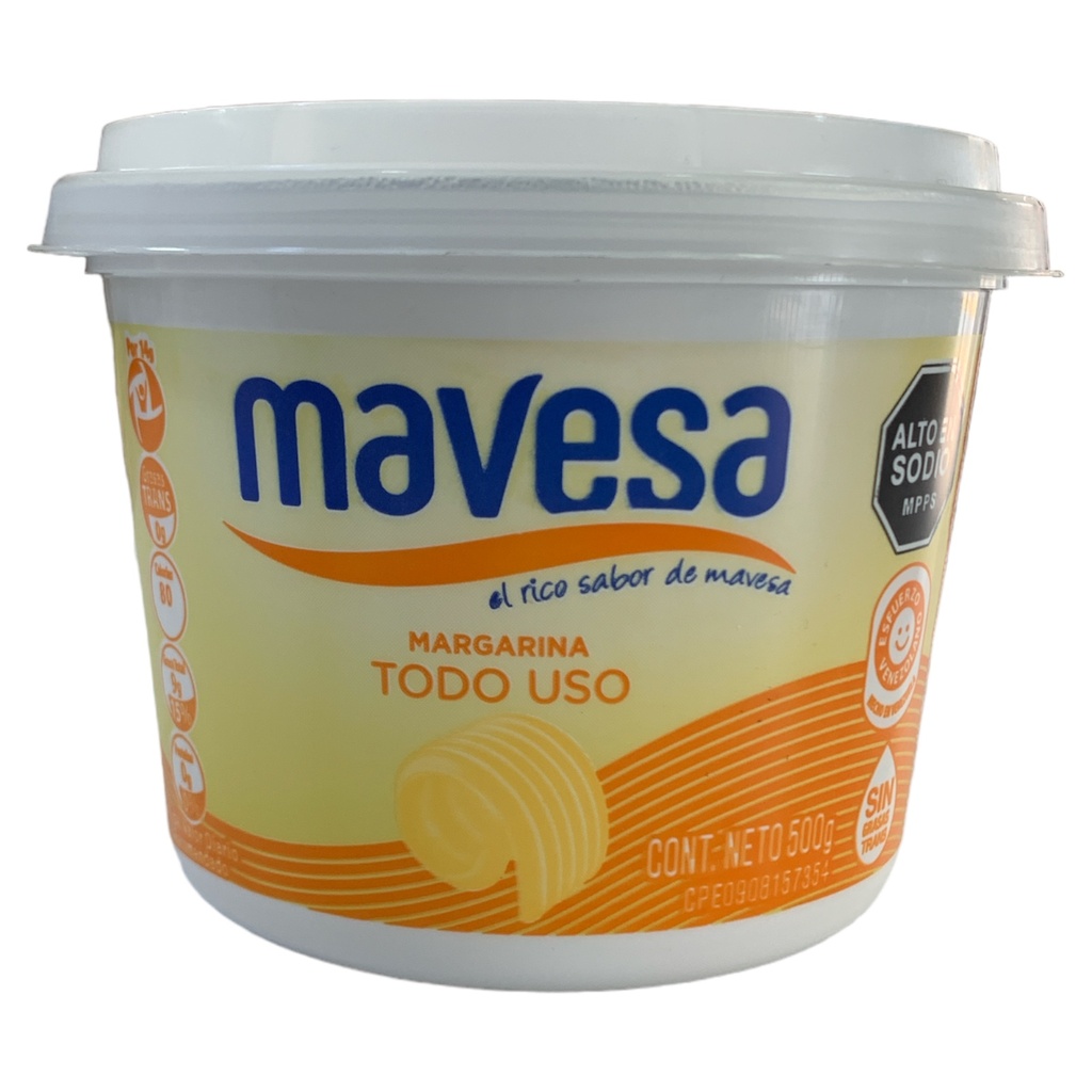 MARGARINA MAVESA 500G