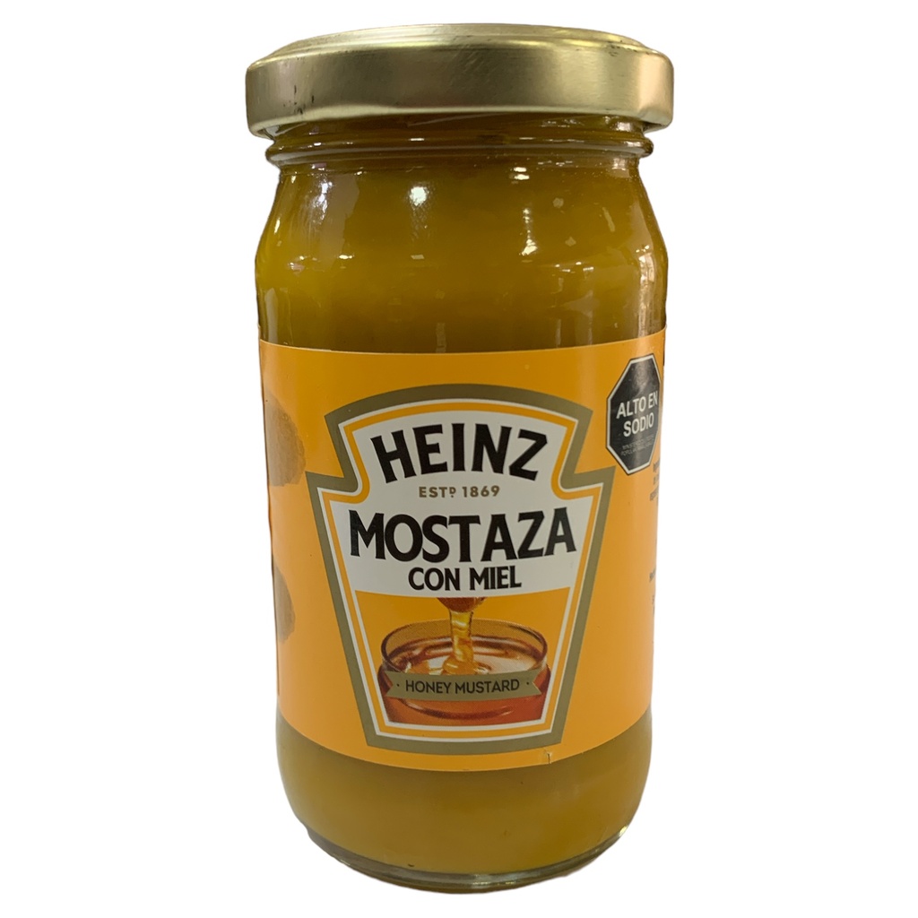 MOSTAZA MIEL HEINZ 200 GR