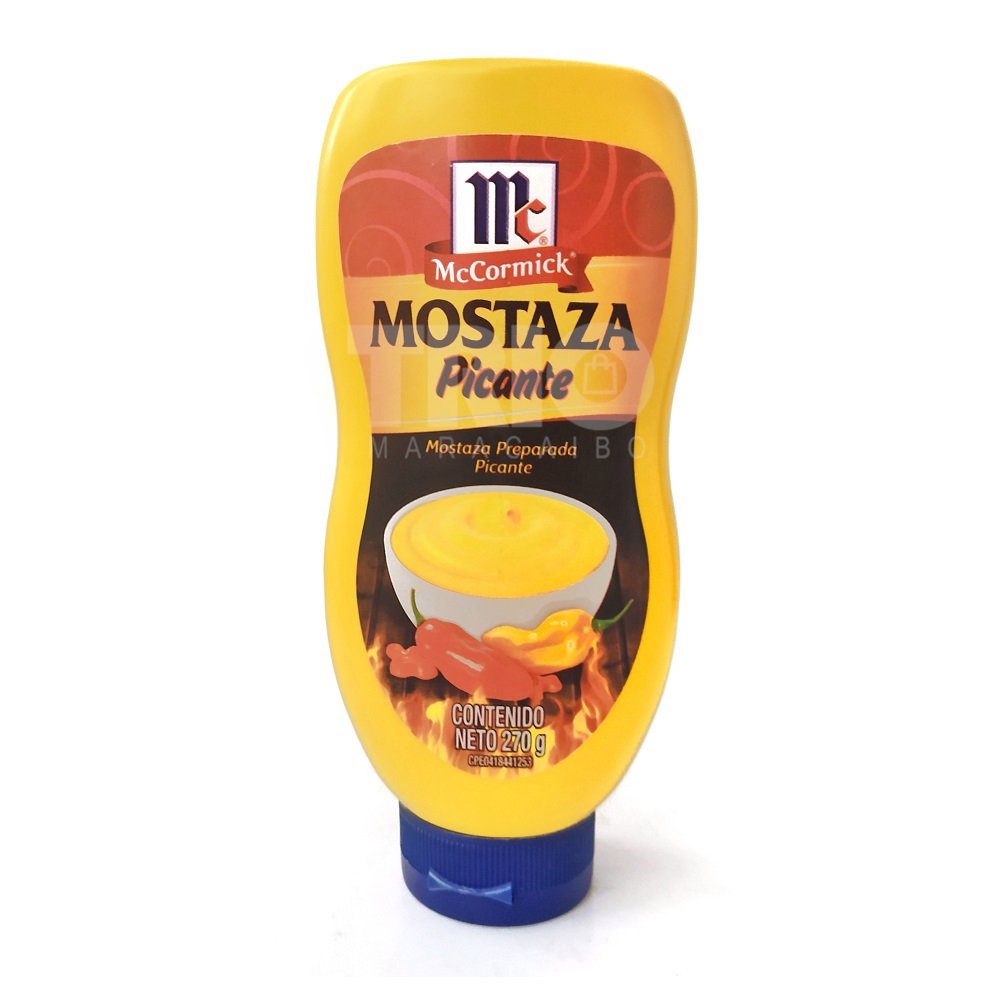 MOSTAZA PICANTE MCCORMICK 270G