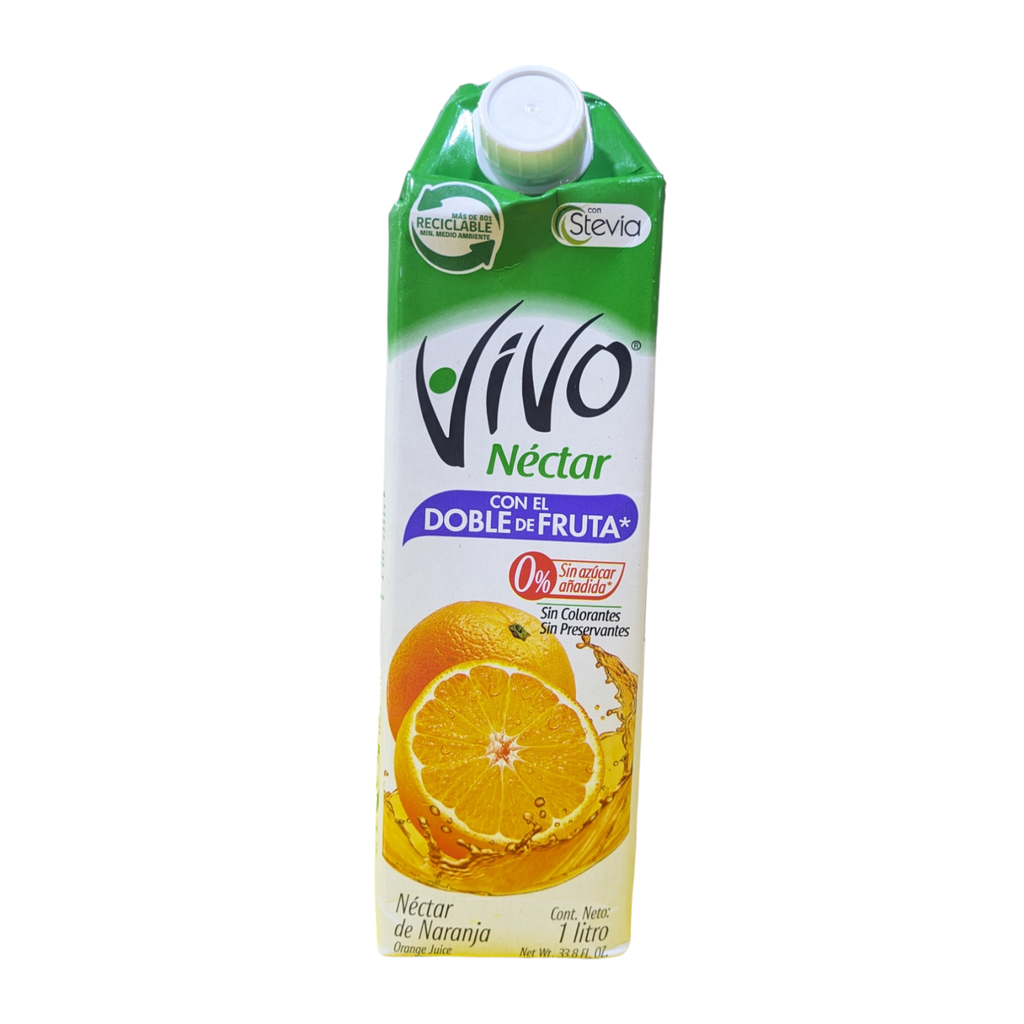 NECTAR DE NARANJA S/A VIVO 1LT