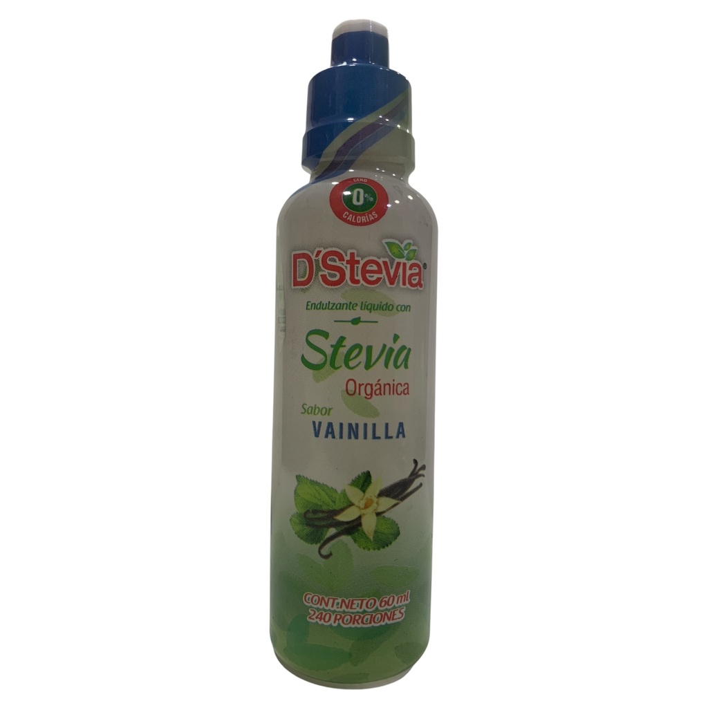 STEVIA LIQUIDA D´STEVIA VAINILLA 60ML