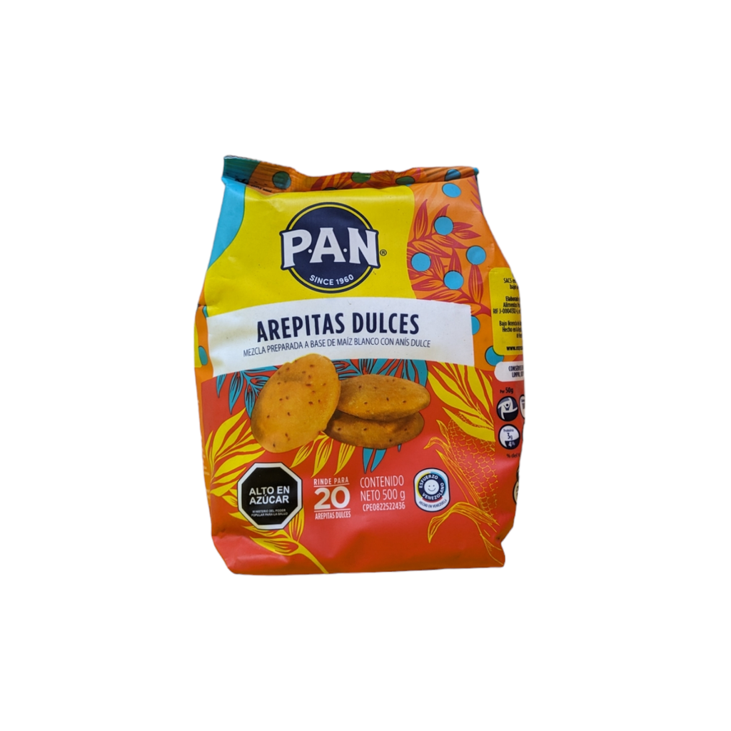 PAN AREPITAS DULCES 500 GR