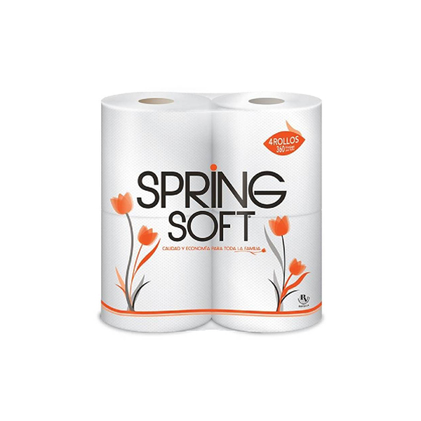 PAPEL HIGIENICO SOFT 4 UND