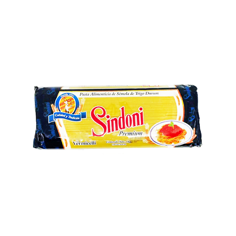 PASTA LARGA VERMICELLI PREMIUM SINDONI 1KG